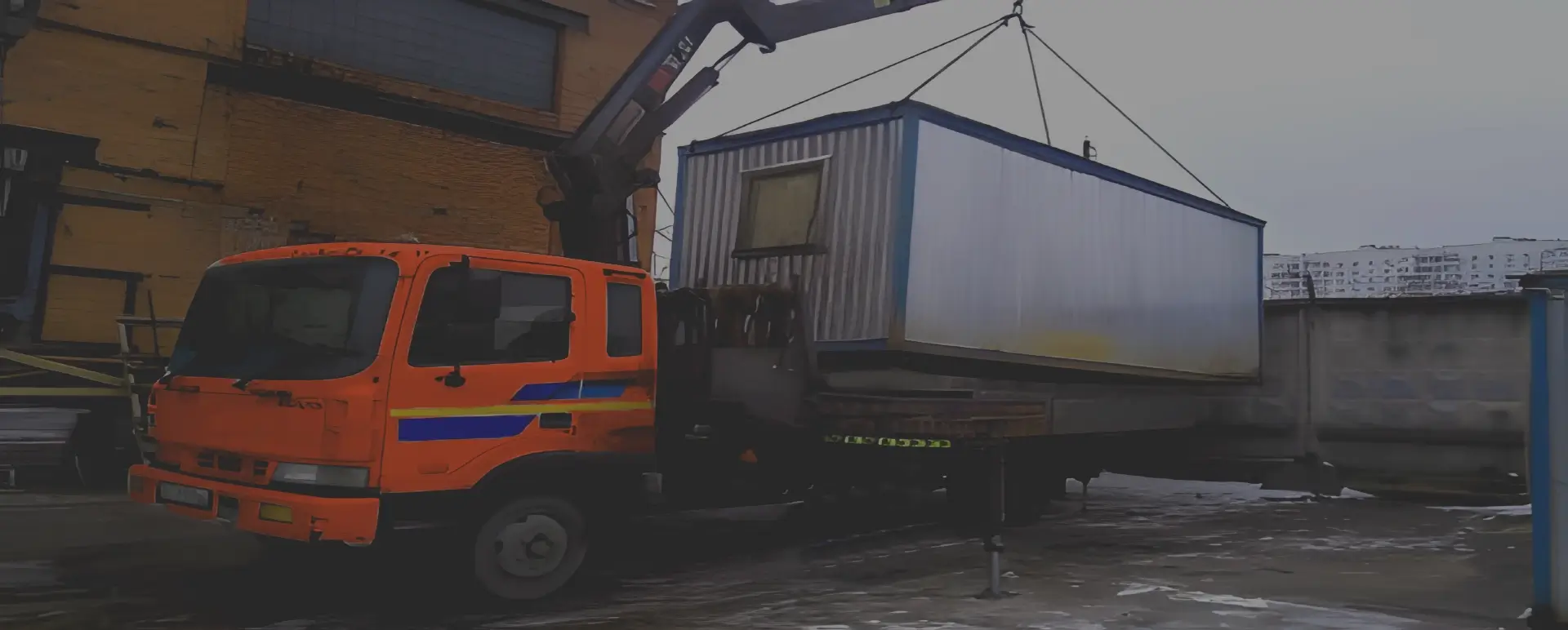 Получить уникальное предложение по перевозке негабаритного вагончика грузовым транспортом по России из Бриньковской с гарантией безопасности